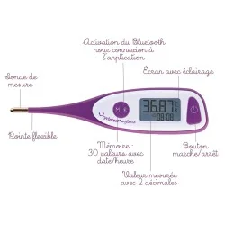 Thermomètre basal connecté My Sense Cyclotest Lifetime