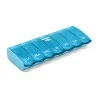 Pilulier 7 cases Box7 Bleu - Turquoise