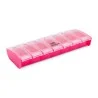 Pilulier 7 cases Box7 Rose pastel