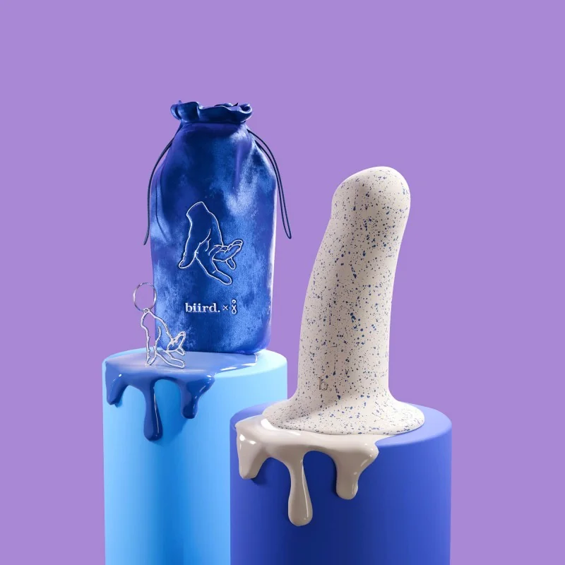 Boo - Gode en silicone épais avec base à ventouse