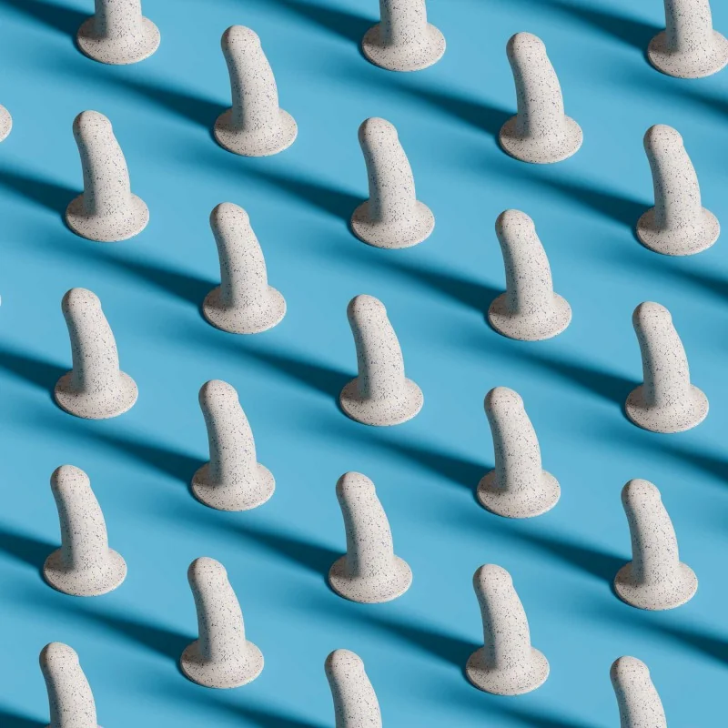 Boo - Gode en silicone épais avec base à ventouse