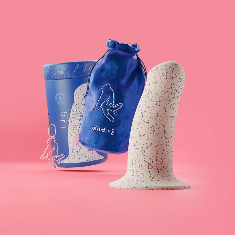 Boo - Gode en silicone épais avec base à ventouse
