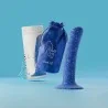 Bae - Gode en silicone fin avec base à ventouse