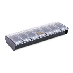 Pilulier 7 cases Box7 Noir