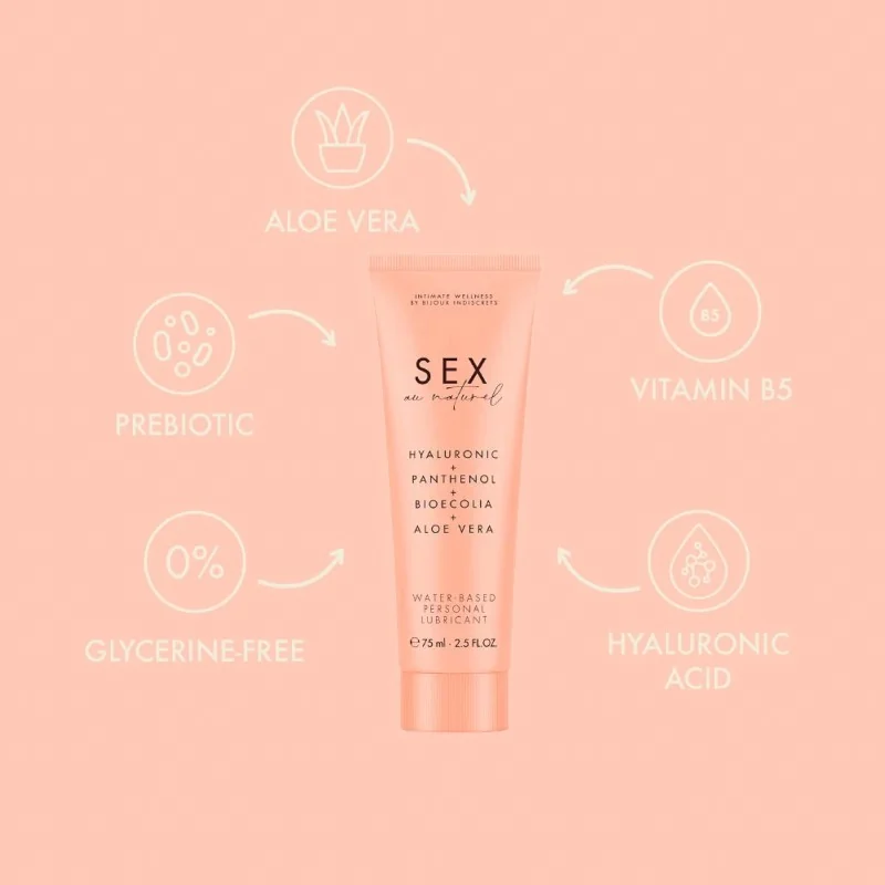 Lubrifiant à base d'eau Sex au naturel