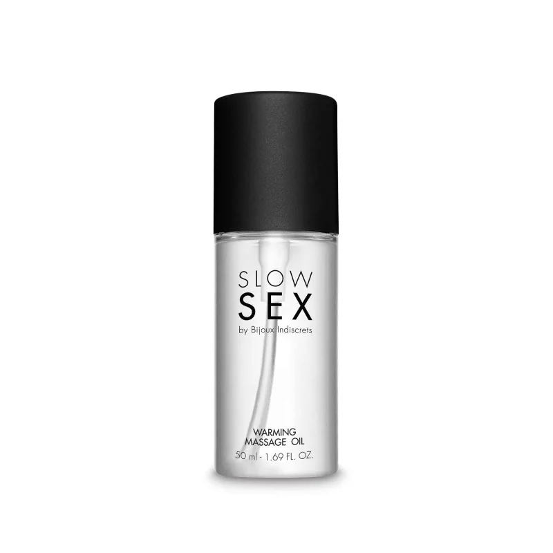 Huile de massage chauffante Slow Sex