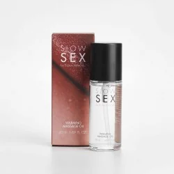 Huile de massage chauffante Slow Sex