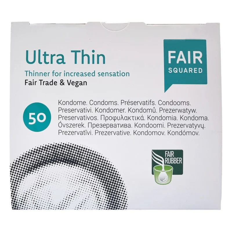 Préservatifs ultra thin Fair squared