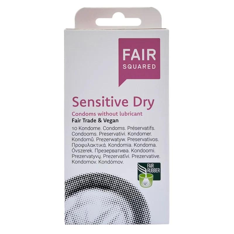 Préservatifs sensitive dry Fair squared