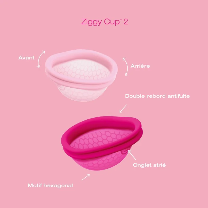 Ziggy Cup 2 - Disque menstruel pour rapport sexuel