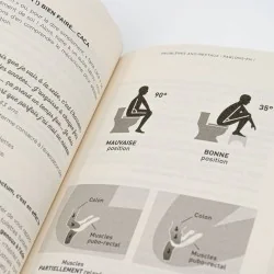 livre qui aborde comment bien faire caca en lien avec le périnée