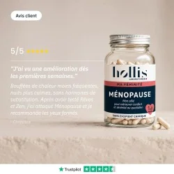 Complément alimentaire Ménopause Hollis