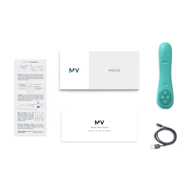 Poco - Mini vibromasseur pliable à 2 moteurs