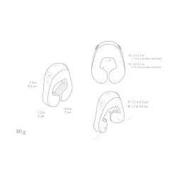 Tenuto Mini - Anneau pénien vibrant compact