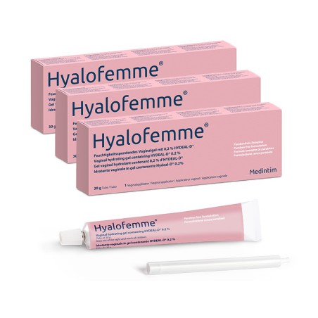 Hyalofemme gel intime de MedIntim Aide à la sécheresse vaginale Lot de Bivea Médical