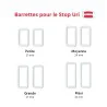 Barrettes de serrage pour pince penienne stop Uri lot de 2