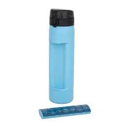 Gourde avec pilulier hebdomadaire Box7