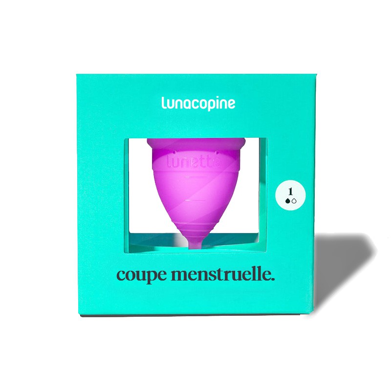 Coupe menstruelle Lunacopine violette taille 1