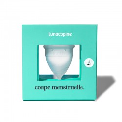 Coupe menstruelle Lunacopine taille 1 transparente boite