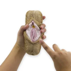 Modèle anatomique de Vagin + Vulve + Clitoris + Anus en peluche