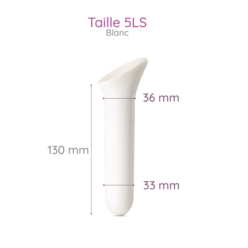 Dimensions du dilatateur vaginal taille 5LS de Medintim
