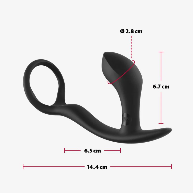 Anneau pénien plug anal Bootie ring 