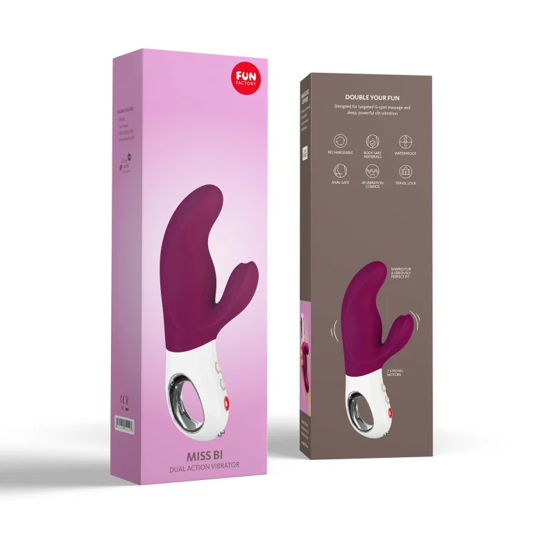 Vibromasseur Dual Miss Bi