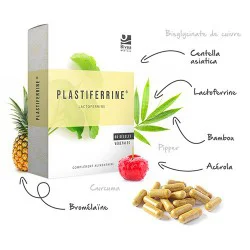 Boite de Plastiferrine à base de lactoferrine et de centella asiatica pour la structure des tissus