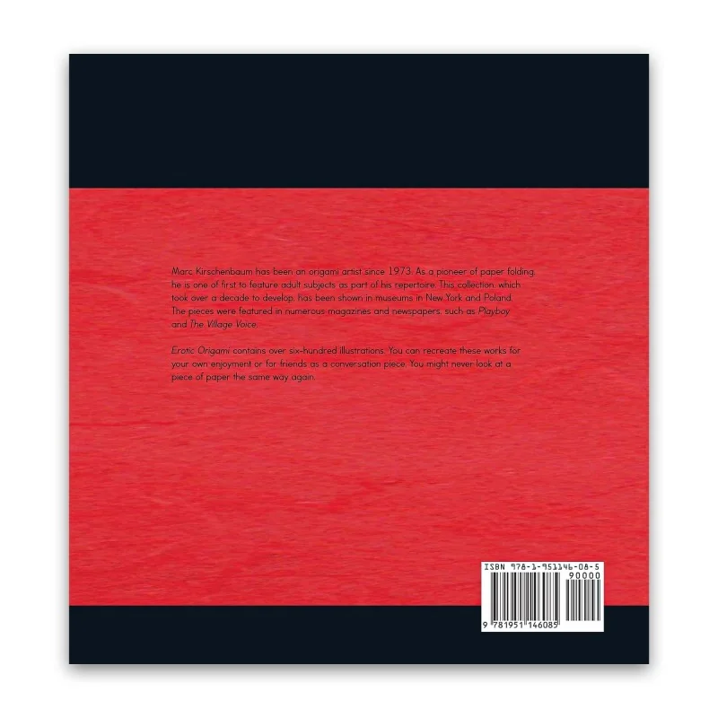 Livre d'origamis érotiques à louer quatrième de couverture Livre d'origamis érotiques à louer quatrième de couverture