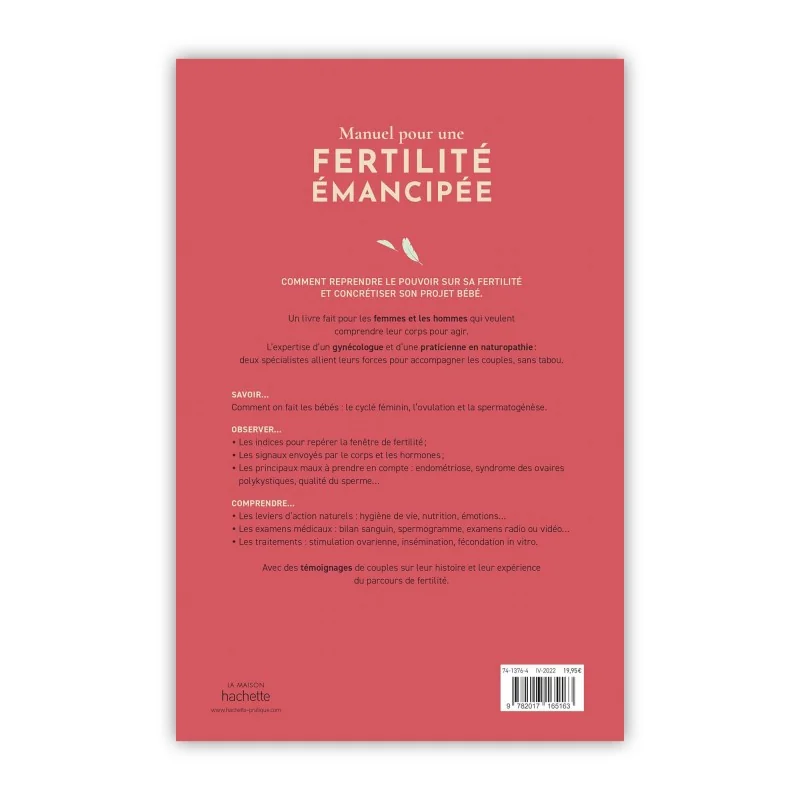 Livre Manuel pour une fertilité émancipée Livre Manuel pour une fertilité émancipée