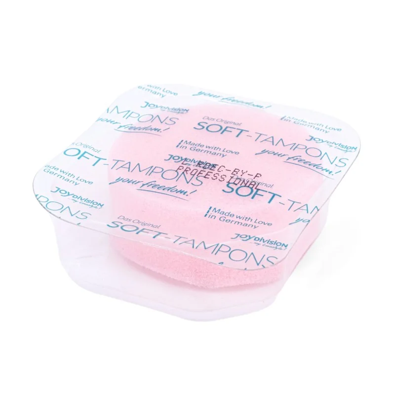 Eponge menstruelle de démonstration emballée
