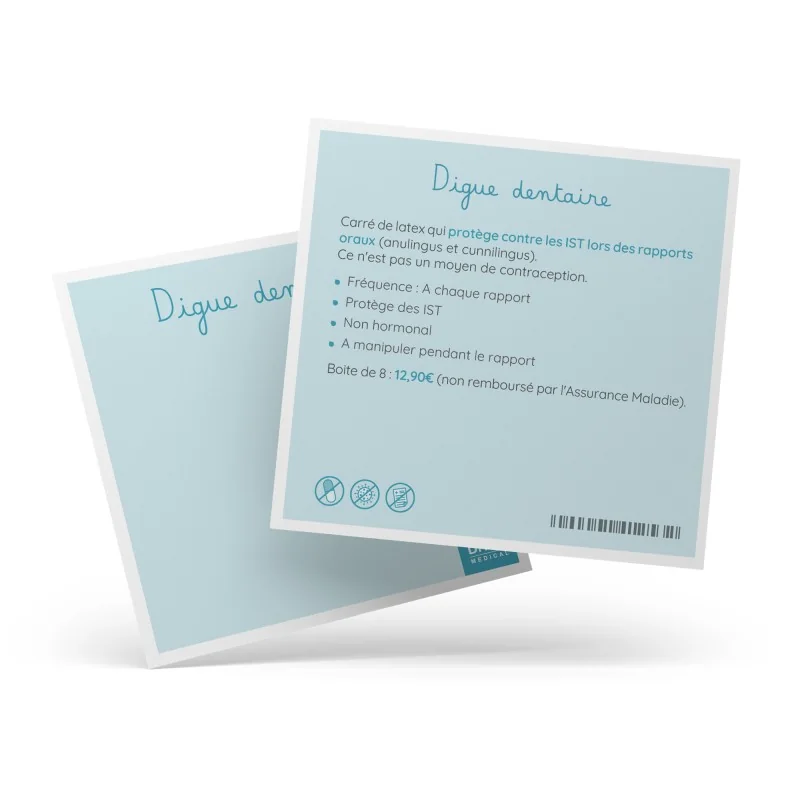 fiche descriptive digue dentaire Oralsafe verso fiche descriptive digue dentaire Oralsafe verso
