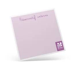 fiche descriptive préservatif féminin