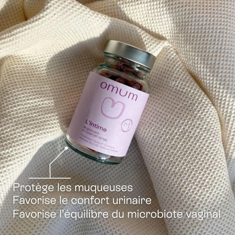 L'intime, complément alimentaire muqueuses 1 L'intime, complément alimentaire muqueuses 1