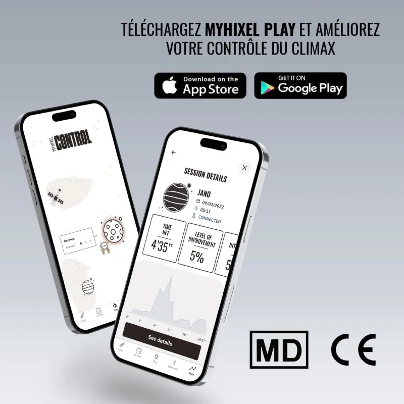 MyHixel Control II - appareil de stimulation pour l'éjaculation précoce MyHixel Control II - appareil de stimulation pour l'éjaculation précoce