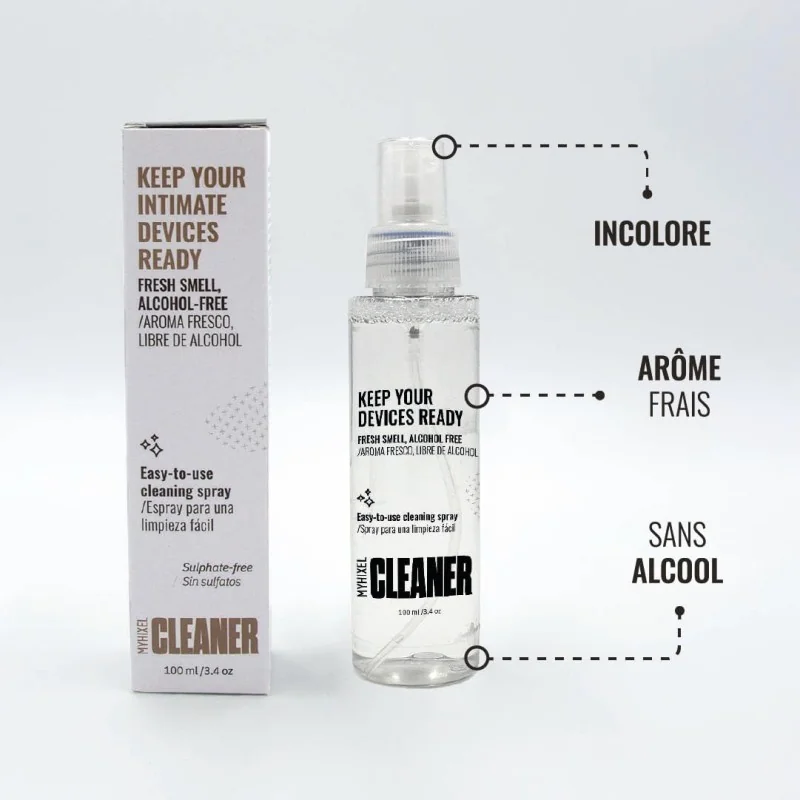 Nettoyant pour sextoys et produits intimes Nettoyant pour sextoys et produits intimes