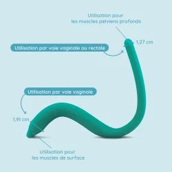 Baguette vibrante pelvienne  | Dispositif interne pour la thérapie pelvienne et le relâchement des muscles