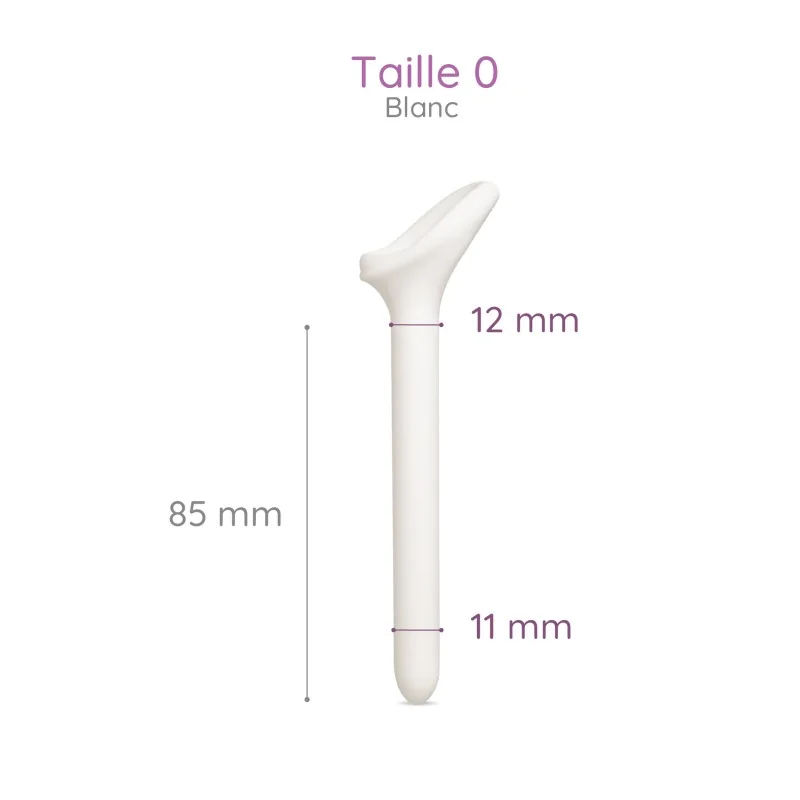 dilatateur taille 0 Vagiwell dimensions dilatateur taille 0 Vagiwell dimensions