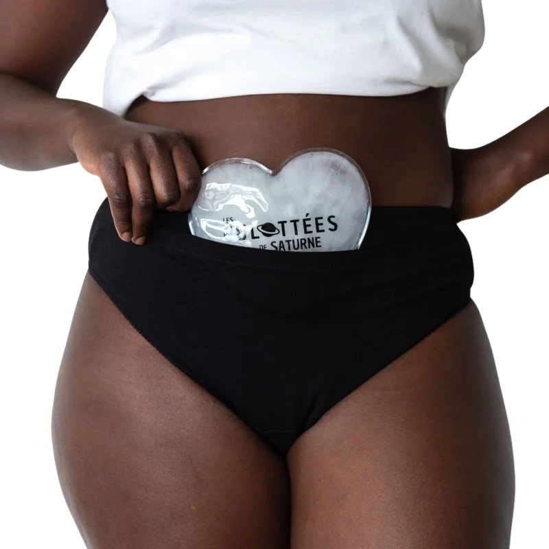 Pack culotte menstruelle Céleste + bouillotte Coeur Pack culotte menstruelle Céleste + bouillotte Coeur