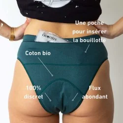 Pack culotte menstruelle Astrée + bouillotte Rectangle