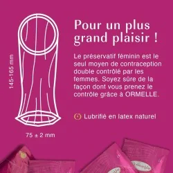 Préservatif féminin Ormelle