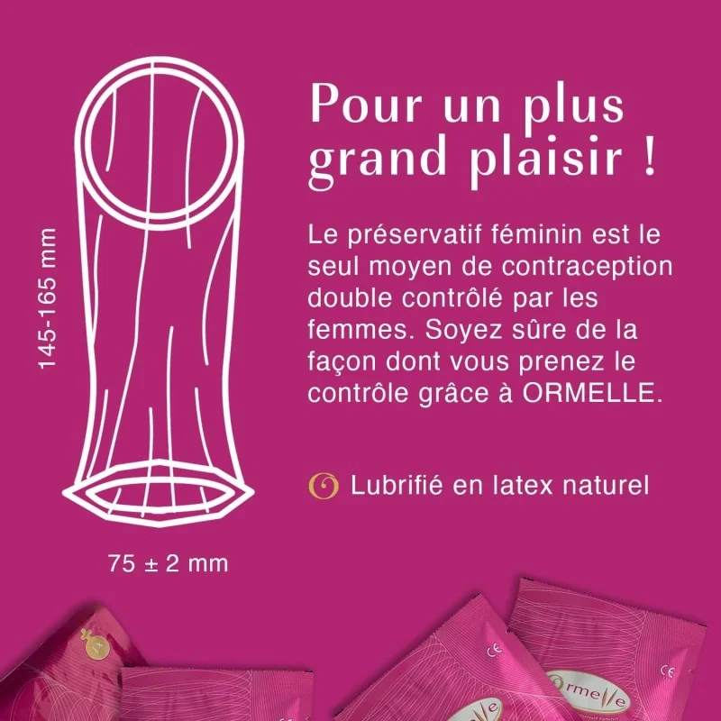 Préservatif féminin Ormelle Préservatif féminin Ormelle
