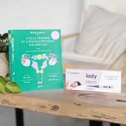 Pack Lady + Livre "Cycle féminin et contraceptions naturelles"