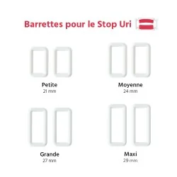 Lot de 2 barrettes pour Stop Uri