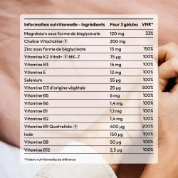 Complément alimentaire Multivitamines conception Equilibrist 8
