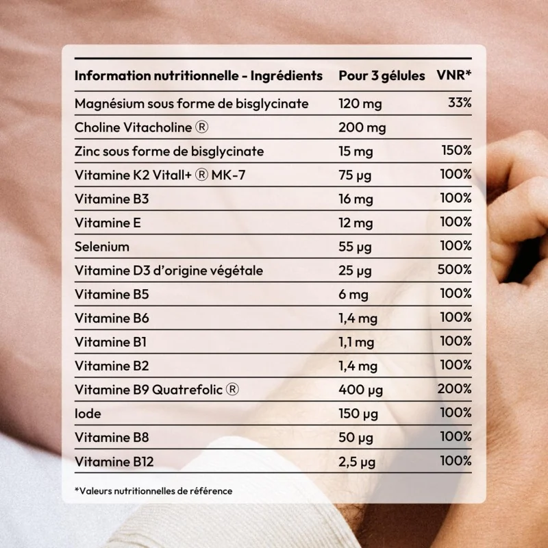 Complément alimentaire Multivitamines conception Equilibrist 8