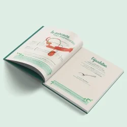 Livre Le petit illustré de l'intimité tome 2 schéma le parcours de spermatozoides