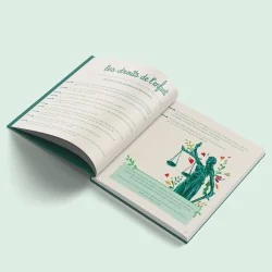 Livre Le petit illustré de l'intimité tome 3 page sur le droit des enfants
