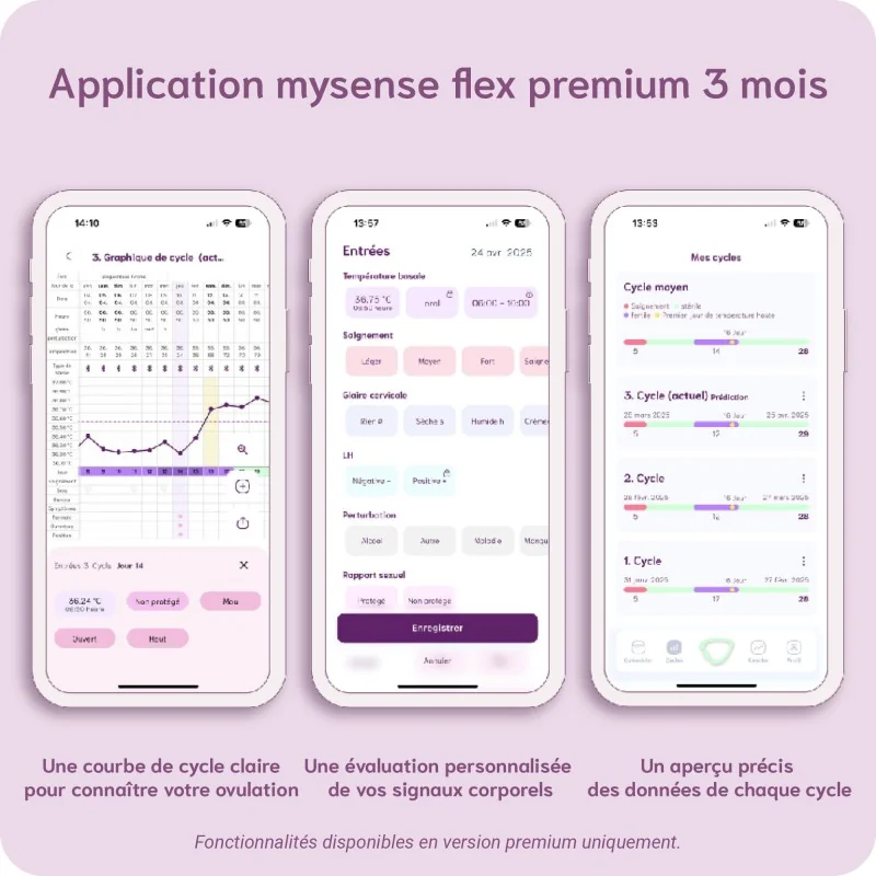 Abonnement 3 mois mysense Flex