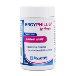Gélules Ergyphilus Intima - Probiotiques Confort intime